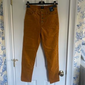 J. Crew 9” High Rise Skinny Cords